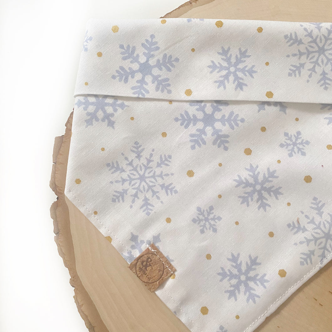 let it snow dog bandana