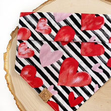 Load image into Gallery viewer, furever love dog bandana
