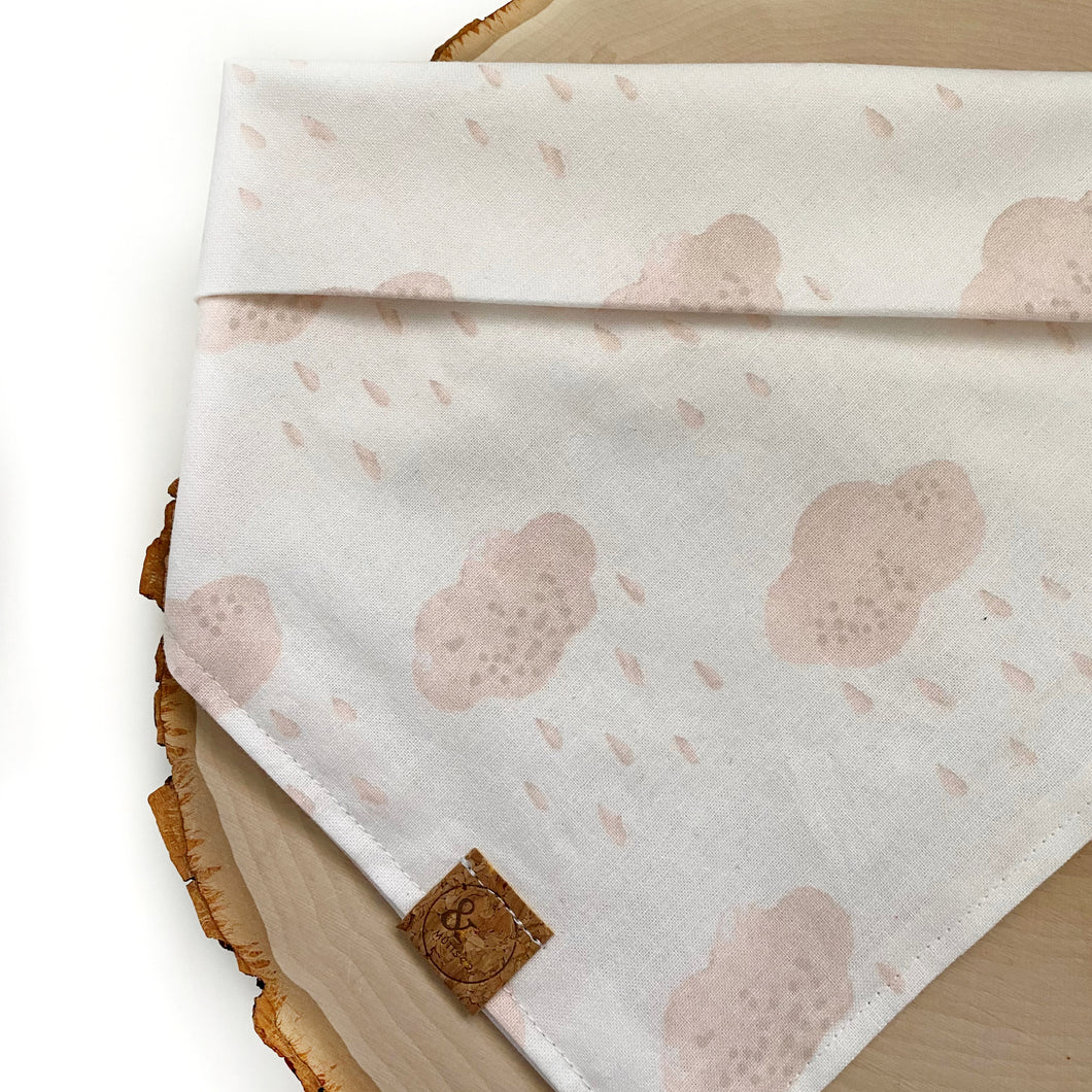 spring showers dog bandana