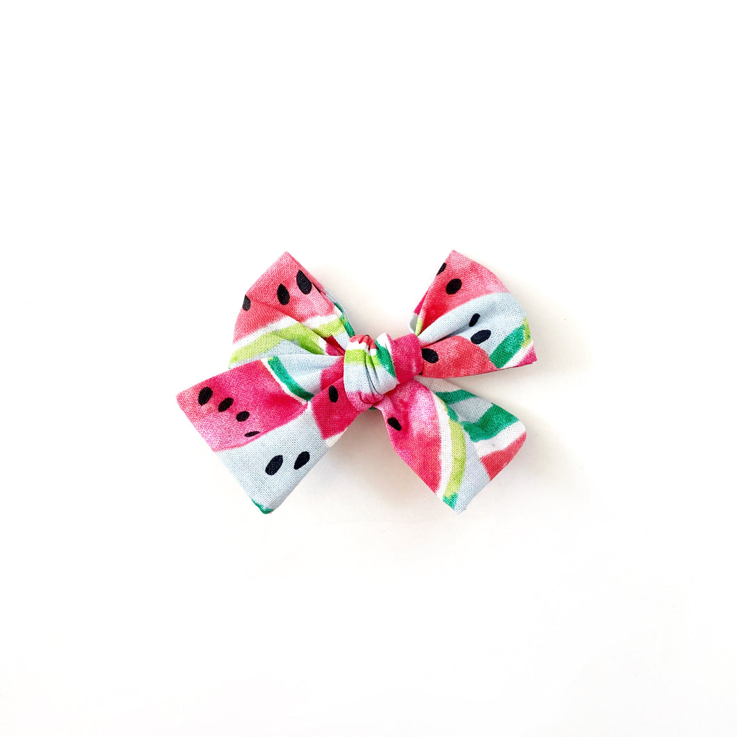 summer melon hairbow