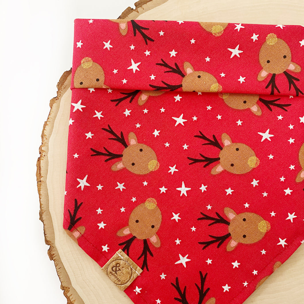 reindeer dog bandana