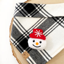 Load image into Gallery viewer, LAST CHANCE! ugly sweater asher plaid dog bandana
