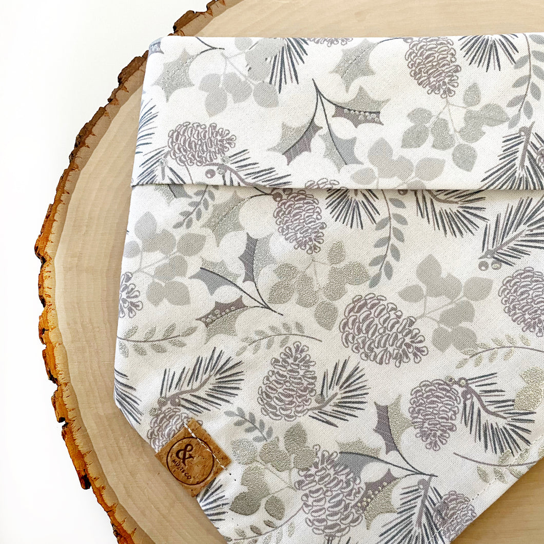 winter wonderland dog bandana