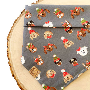 merry woofmas dog bandana