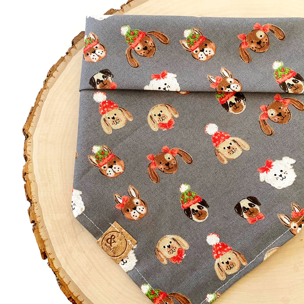 merry woofmas dog bandana