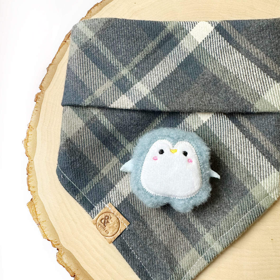 cloudy skies flannel with plush