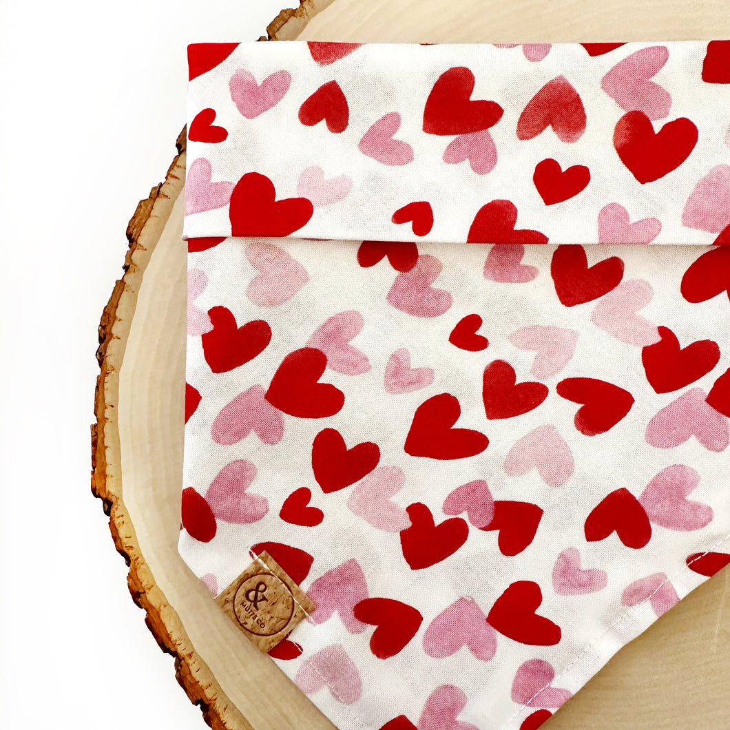 lovestruck dog bandana