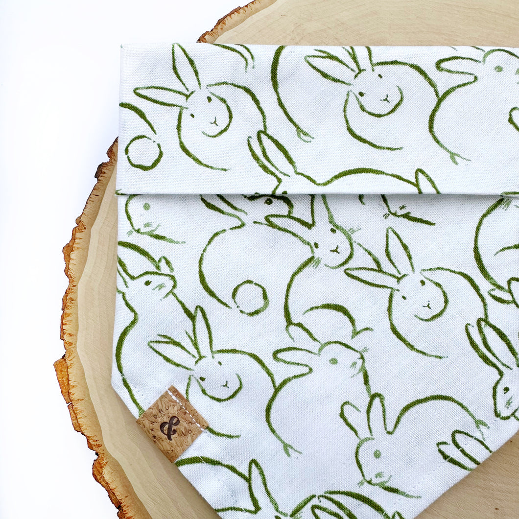 LAST CHANCE: hop to it dog bandana
