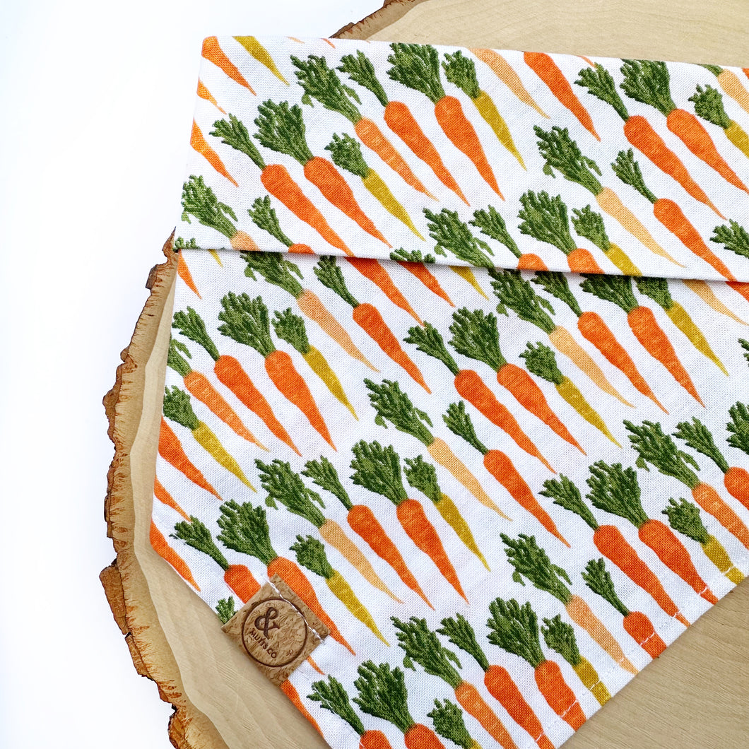 keep calm and carrot on dog bandana
