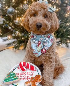 sugar cookies dog bandana