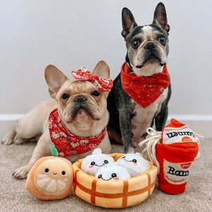 LNY cherry blossom dog bandana