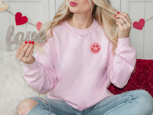heart eyes for you crewneck