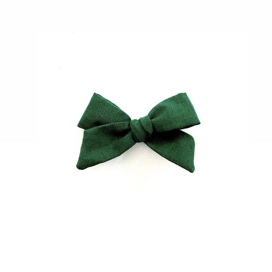 forest green hair bow
